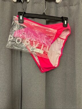 Popvil Swim Bright Hot Pink Bikini Bottoms